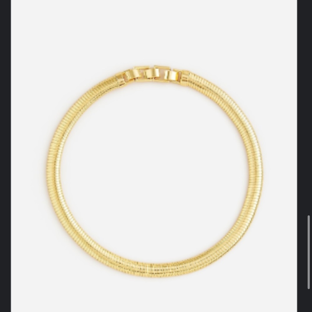 J Crew slink chain necklace